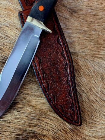 #7190 Stainless Bowie Knife