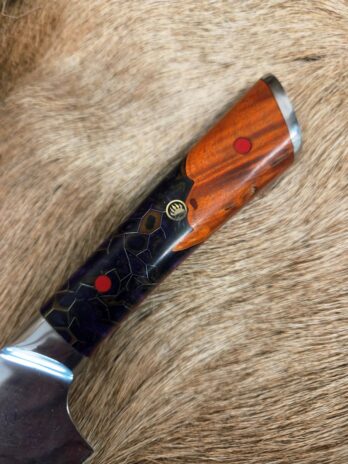 #7254 Damascus Santoku Chef’s Knife
