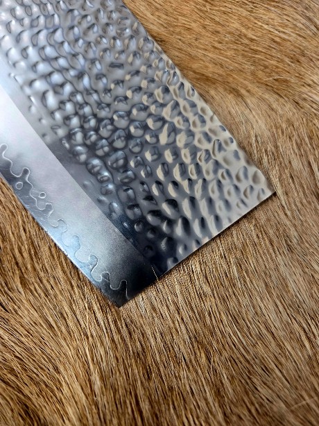 #7272 Large Hammered Cleaver - Image 2