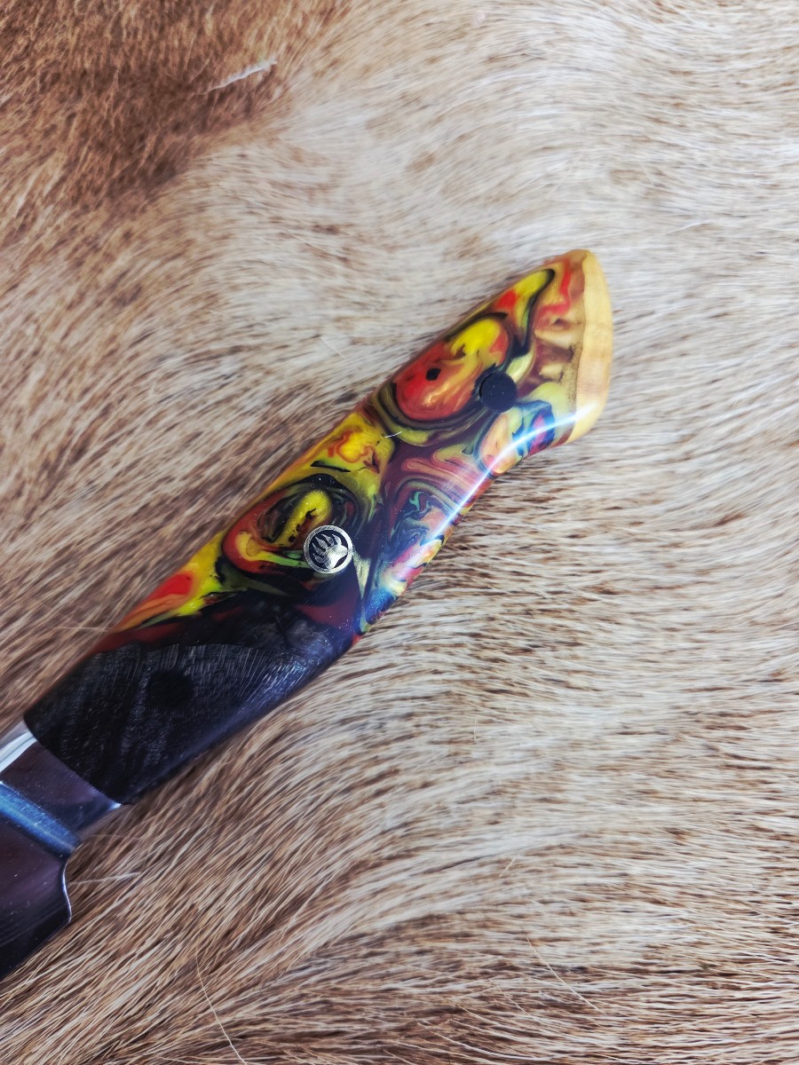 #7278 Damascus Paring Knife - Image 2