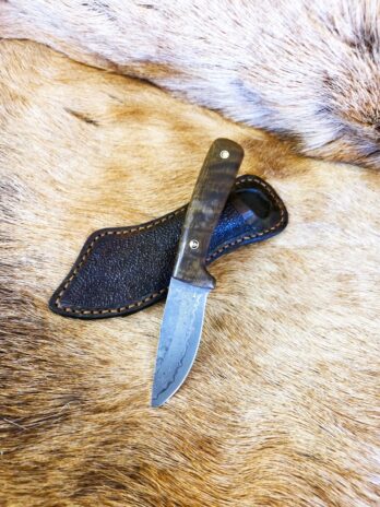 #7282 Damascus Drop Point Knife