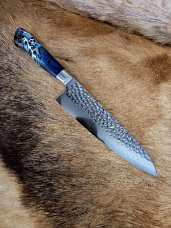 #7298 Hammered Gyuto Chef’s Knife